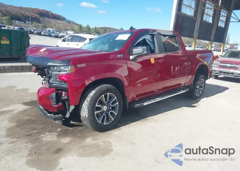 2021 Chevrolet Silverado 1500 4Wd Short Bed Rst из США, поврежденный, VIN 3GCUYEET4MG415611